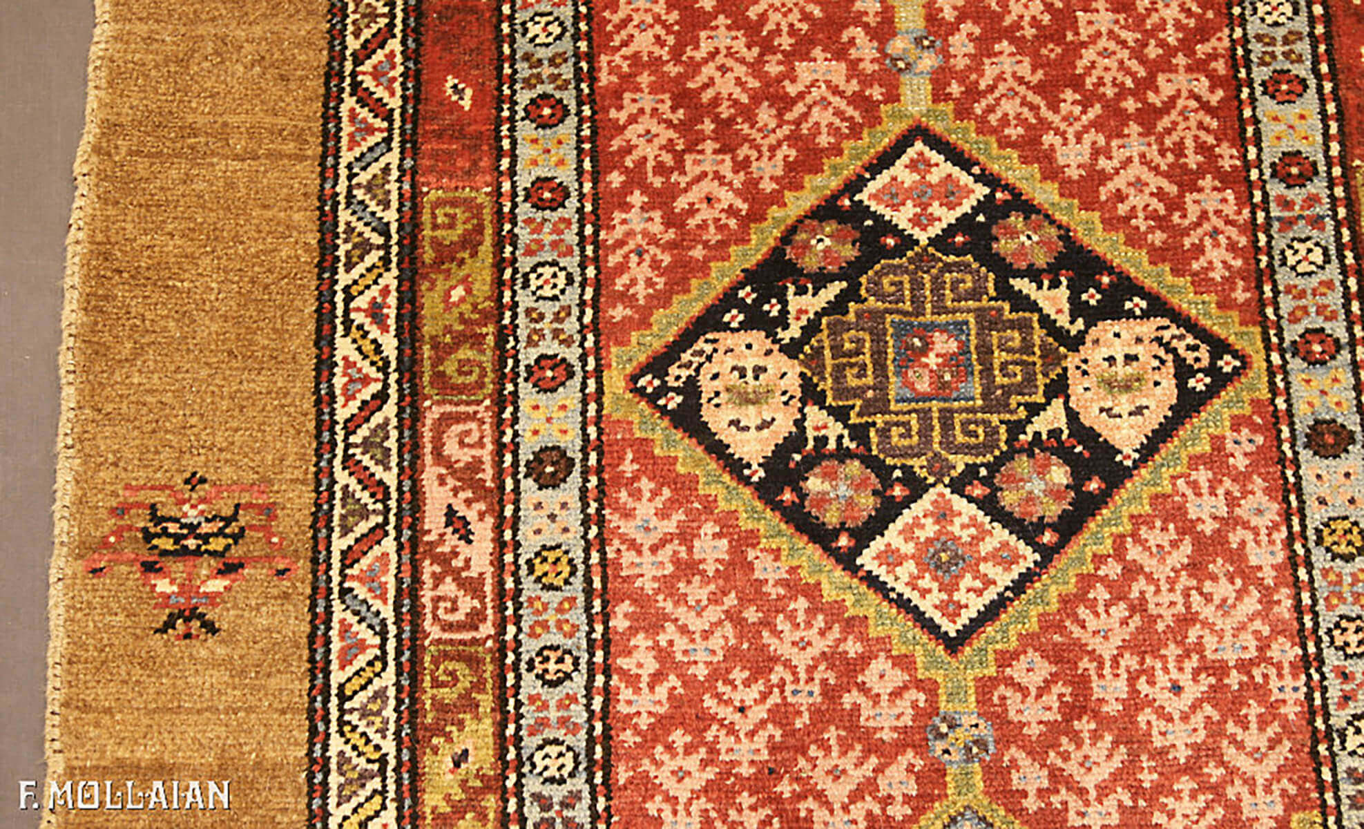 Teppich Spur Persischer Antiker Sarab n°:78706404